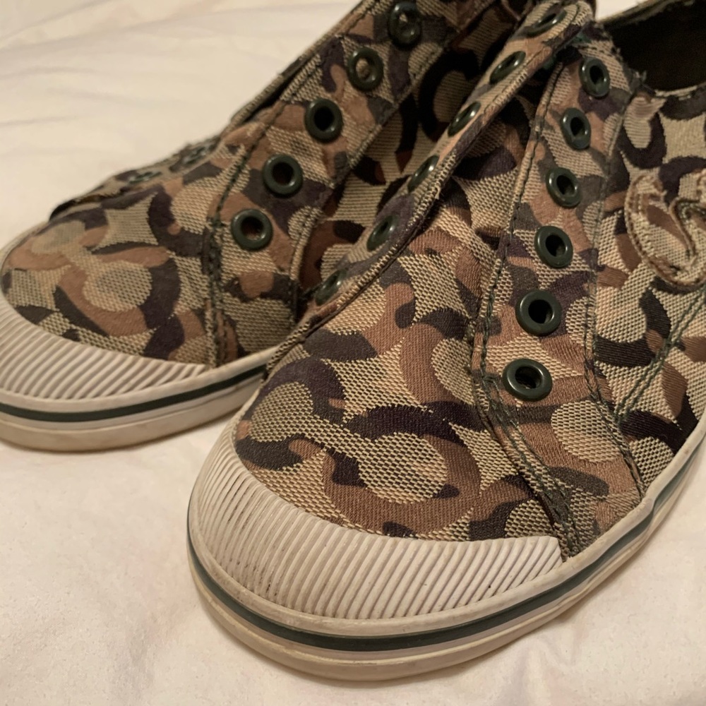 Coach slip on sneakers